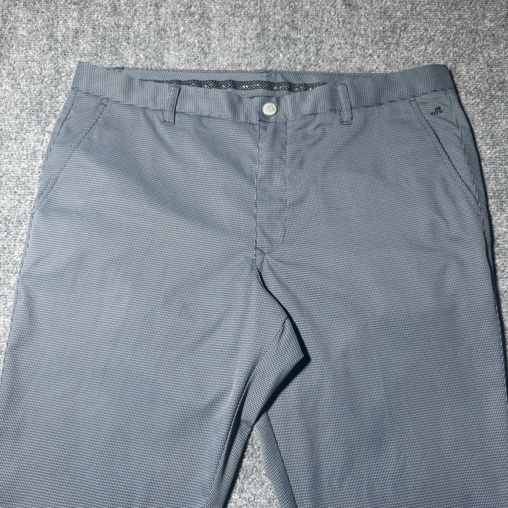 Bonobos Maide Golf Pants Men 38x31.5 Houndstooth Performance Chino Slim Straight
